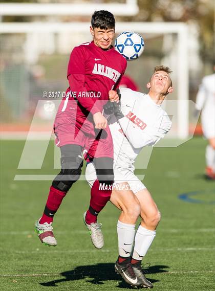 Thumbnail 1 in Arlington @ Masconomet Regional (MIAA Division 2 North Semifinal) photogallery.