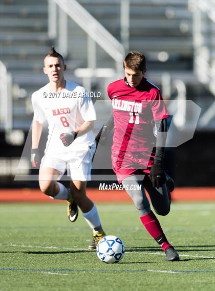 Thumbnail 2 in Arlington @ Masconomet Regional (MIAA Division 2 North Semifinal) photogallery.