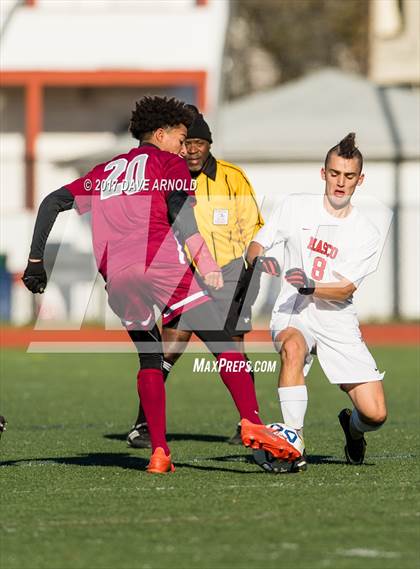 Thumbnail 2 in Arlington @ Masconomet Regional (MIAA Division 2 North Semifinal) photogallery.