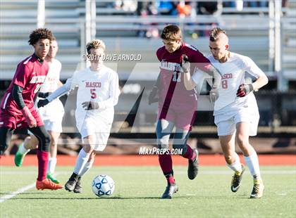 Thumbnail 1 in Arlington @ Masconomet Regional (MIAA Division 2 North Semifinal) photogallery.