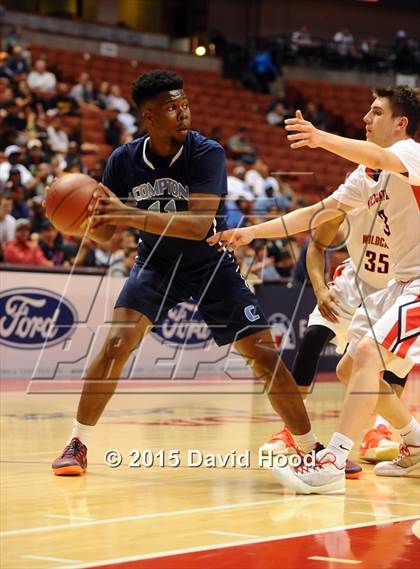 Thumbnail 2 in Redlands East Valley vs. Compton (CIF SS D2A Final) photogallery.