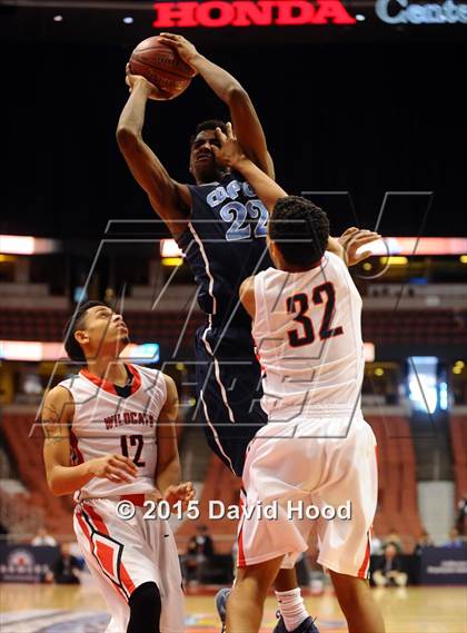 Thumbnail 1 in Redlands East Valley vs. Compton (CIF SS D2A Final) photogallery.