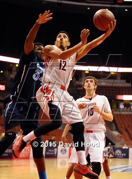 Thumbnail 2 in Redlands East Valley vs. Compton (CIF SS D2A Final) photogallery.