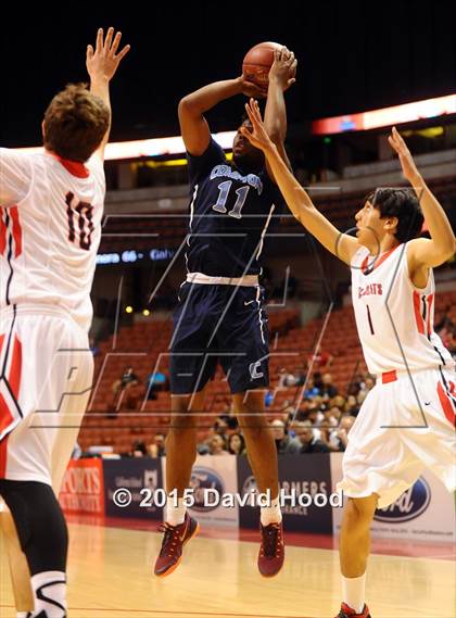 Thumbnail 1 in Redlands East Valley vs. Compton (CIF SS D2A Final) photogallery.