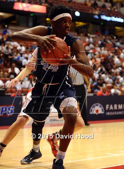 Thumbnail 1 in Redlands East Valley vs. Compton (CIF SS D2A Final) photogallery.