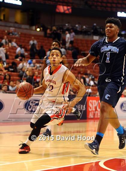 Thumbnail 3 in Redlands East Valley vs. Compton (CIF SS D2A Final) photogallery.