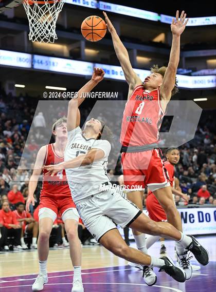 Thumbnail 1 in Harvard-Westlake @ Salesian College Preparatory (CIF State Open Final) photogallery.