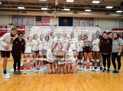 Thumbnail 3 in Brownstown Central vs. Brebeuf Jesuit Preparatory (Regional Championship) photogallery.