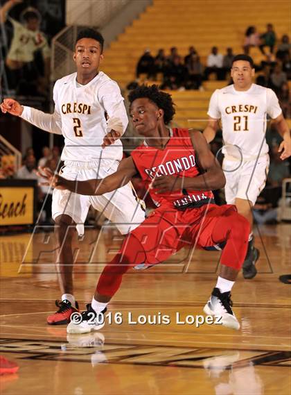 Thumbnail 1 in Crespi vs. Redondo Union (CIF SoCal Regional D1 Final) photogallery.