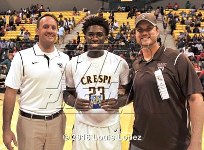 Thumbnail 1 in Crespi vs. Redondo Union (CIF SoCal Regional D1 Final) photogallery.