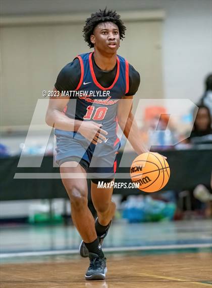 Thumbnail 2 in Trinity Christian vs. Freedom Christian Academy (SAC Conference Semi-Final) photogallery.
