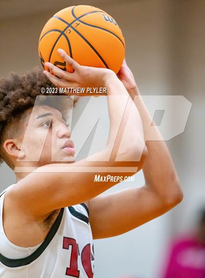 Thumbnail 1 in Trinity Christian vs. Freedom Christian Academy (SAC Conference Semi-Final) photogallery.