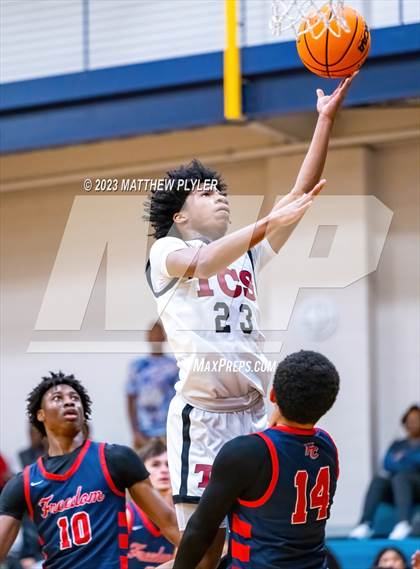 Thumbnail 3 in Trinity Christian vs. Freedom Christian Academy (SAC Conference Semi-Final) photogallery.
