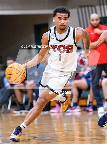 Thumbnail 1 in Trinity Christian vs. Freedom Christian Academy (SAC Conference Semi-Final) photogallery.
