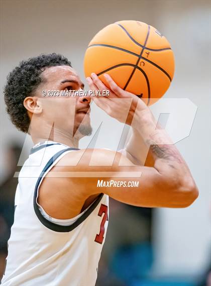 Thumbnail 2 in Trinity Christian vs. Freedom Christian Academy (SAC Conference Semi-Final) photogallery.