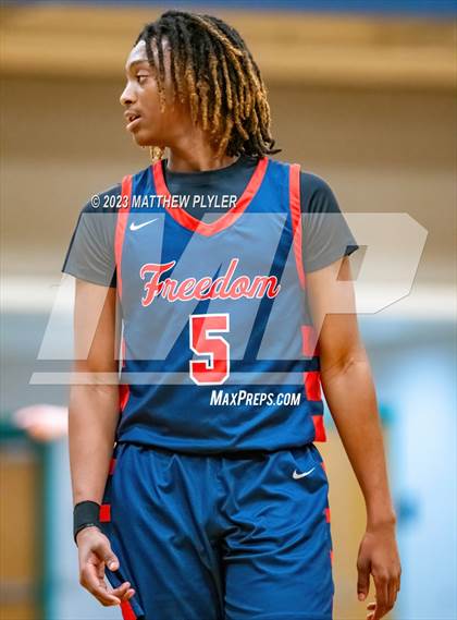 Thumbnail 3 in Trinity Christian vs. Freedom Christian Academy (SAC Conference Semi-Final) photogallery.