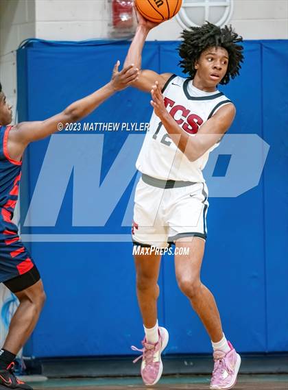 Thumbnail 3 in Trinity Christian vs. Freedom Christian Academy (SAC Conference Semi-Final) photogallery.