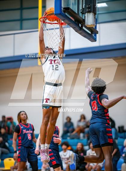 Thumbnail 1 in Trinity Christian vs. Freedom Christian Academy (SAC Conference Semi-Final) photogallery.