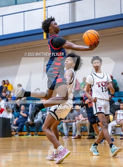 Thumbnail 1 in Trinity Christian vs. Freedom Christian Academy (SAC Conference Semi-Final) photogallery.