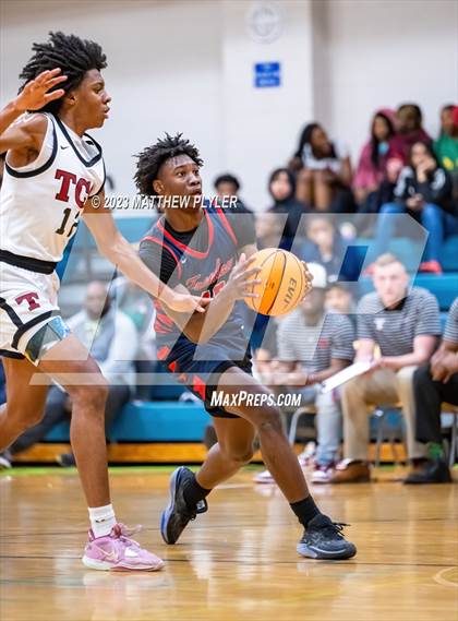 Thumbnail 2 in Trinity Christian vs. Freedom Christian Academy (SAC Conference Semi-Final) photogallery.