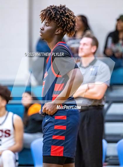 Thumbnail 3 in Trinity Christian vs. Freedom Christian Academy (SAC Conference Semi-Final) photogallery.