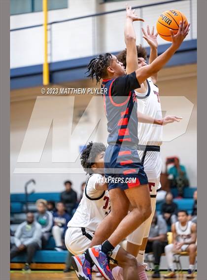 Thumbnail 2 in Trinity Christian vs. Freedom Christian Academy (SAC Conference Semi-Final) photogallery.