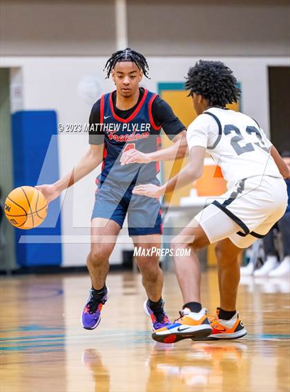 Thumbnail 2 in Trinity Christian vs. Freedom Christian Academy (SAC Conference Semi-Final) photogallery.