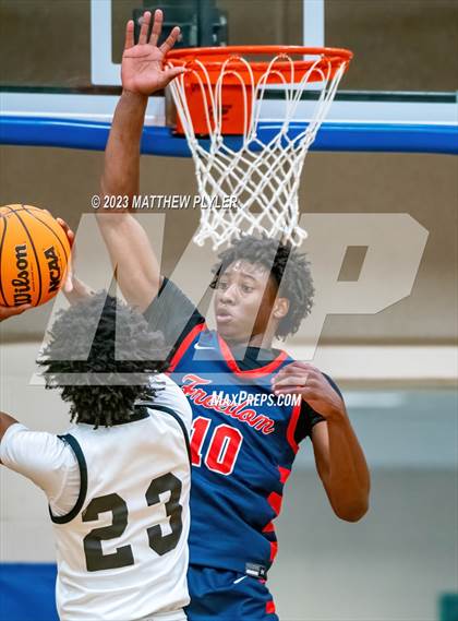 Thumbnail 3 in Trinity Christian vs. Freedom Christian Academy (SAC Conference Semi-Final) photogallery.