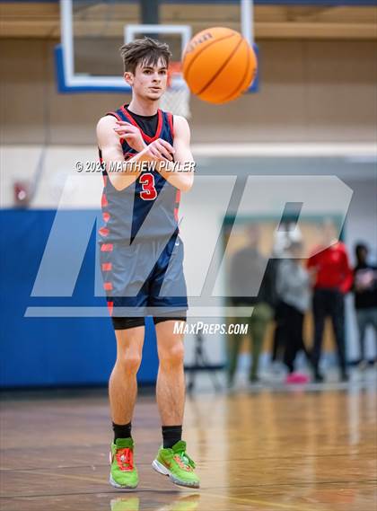 Thumbnail 3 in Trinity Christian vs. Freedom Christian Academy (SAC Conference Semi-Final) photogallery.