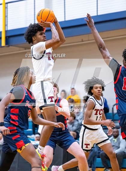 Thumbnail 1 in Trinity Christian vs. Freedom Christian Academy (SAC Conference Semi-Final) photogallery.