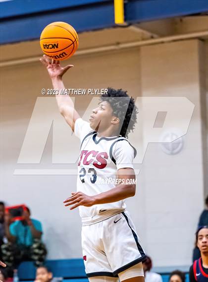 Thumbnail 3 in Trinity Christian vs. Freedom Christian Academy (SAC Conference Semi-Final) photogallery.