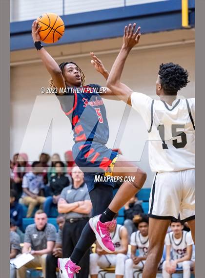Thumbnail 3 in Trinity Christian vs. Freedom Christian Academy (SAC Conference Semi-Final) photogallery.