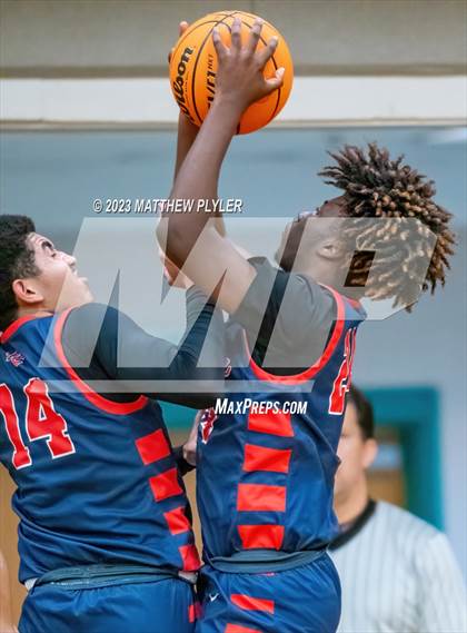 Thumbnail 2 in Trinity Christian vs. Freedom Christian Academy (SAC Conference Semi-Final) photogallery.
