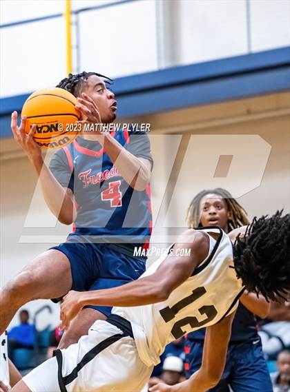 Thumbnail 1 in Trinity Christian vs. Freedom Christian Academy (SAC Conference Semi-Final) photogallery.