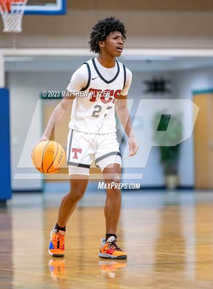 Thumbnail 1 in Trinity Christian vs. Freedom Christian Academy (SAC Conference Semi-Final) photogallery.