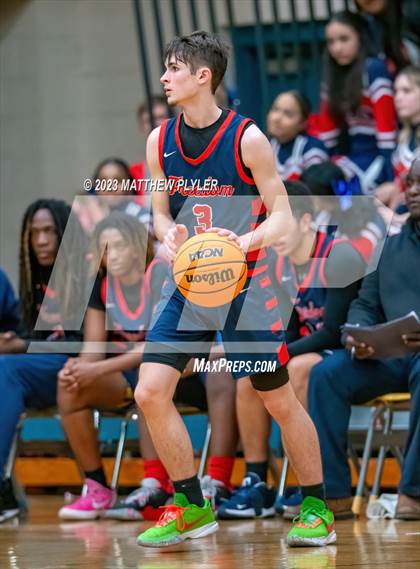 Thumbnail 3 in Trinity Christian vs. Freedom Christian Academy (SAC Conference Semi-Final) photogallery.