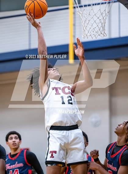 Thumbnail 3 in Trinity Christian vs. Freedom Christian Academy (SAC Conference Semi-Final) photogallery.