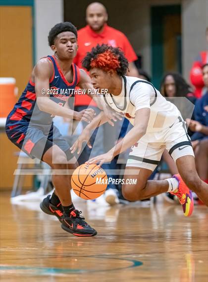 Thumbnail 1 in Trinity Christian vs. Freedom Christian Academy (SAC Conference Semi-Final) photogallery.