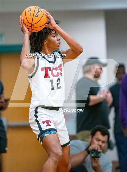 Thumbnail 3 in Trinity Christian vs. Freedom Christian Academy (SAC Conference Semi-Final) photogallery.