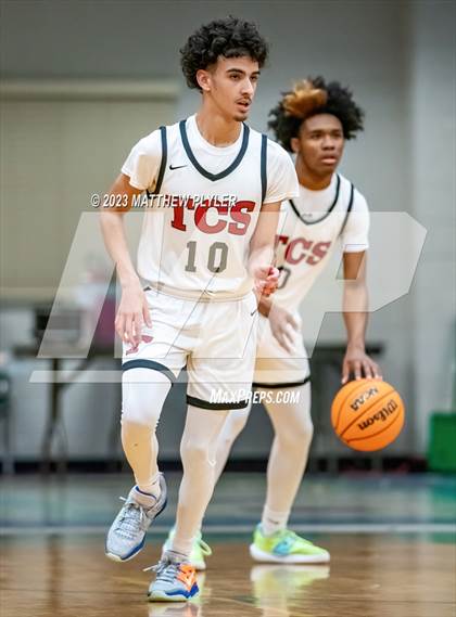 Thumbnail 1 in Trinity Christian vs. Freedom Christian Academy (SAC Conference Semi-Final) photogallery.