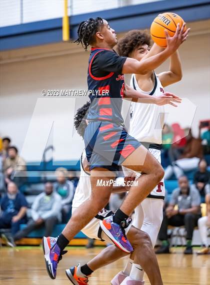 Thumbnail 1 in Trinity Christian vs. Freedom Christian Academy (SAC Conference Semi-Final) photogallery.