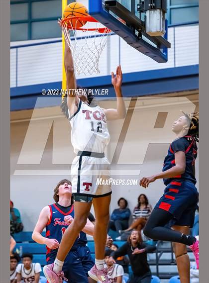 Thumbnail 2 in Trinity Christian vs. Freedom Christian Academy (SAC Conference Semi-Final) photogallery.