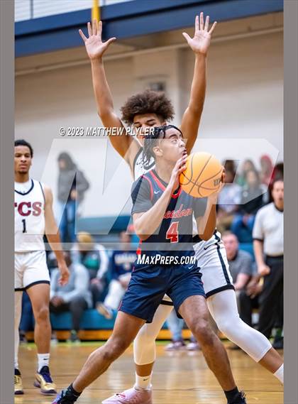Thumbnail 3 in Trinity Christian vs. Freedom Christian Academy (SAC Conference Semi-Final) photogallery.