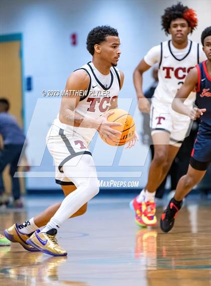 Thumbnail 2 in Trinity Christian vs. Freedom Christian Academy (SAC Conference Semi-Final) photogallery.