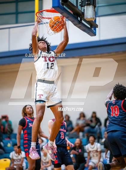 Thumbnail 2 in Trinity Christian vs. Freedom Christian Academy (SAC Conference Semi-Final) photogallery.