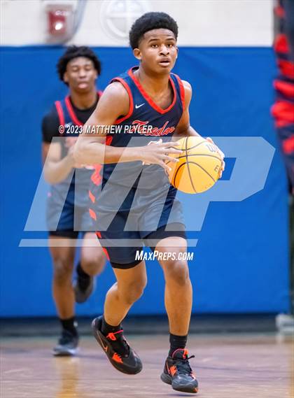 Thumbnail 3 in Trinity Christian vs. Freedom Christian Academy (SAC Conference Semi-Final) photogallery.