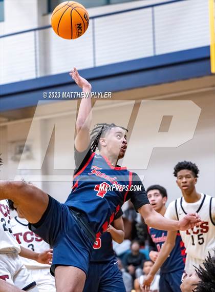 Thumbnail 3 in Trinity Christian vs. Freedom Christian Academy (SAC Conference Semi-Final) photogallery.