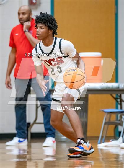 Thumbnail 3 in Trinity Christian vs. Freedom Christian Academy (SAC Conference Semi-Final) photogallery.