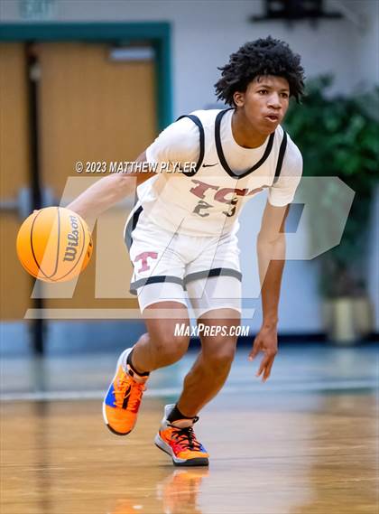 Thumbnail 1 in Trinity Christian vs. Freedom Christian Academy (SAC Conference Semi-Final) photogallery.