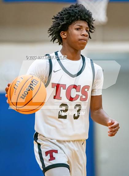 Thumbnail 2 in Trinity Christian vs. Freedom Christian Academy (SAC Conference Semi-Final) photogallery.